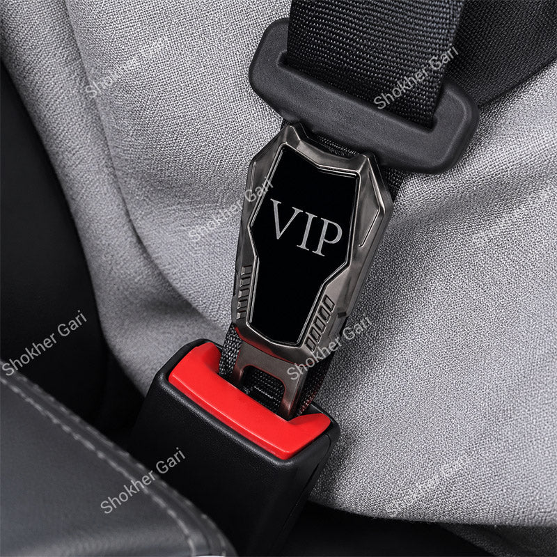 Car Vip Seat Belt Buckle And Clip 2 In 1 Pcs