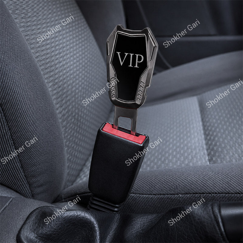 Car Vip Seat Belt Buckle And Clip 2 In 1 Pcs