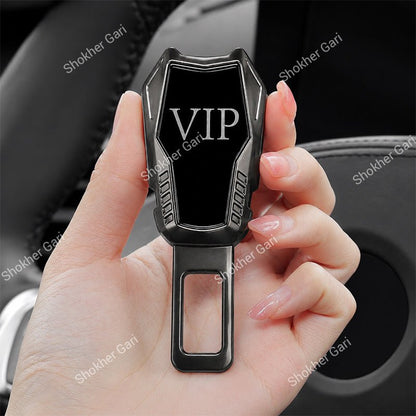 Car Vip Seat Belt Buckle And Clip 2 In 1 Pcs