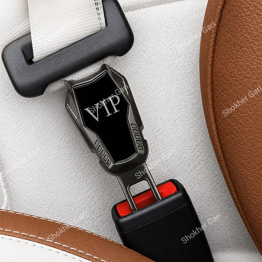 Car Vip Seat Belt Buckle And Clip 2 In 1 Pcs