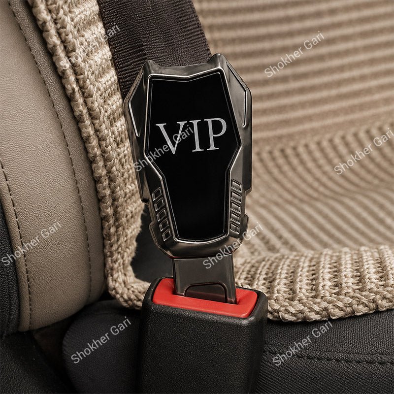 Car Vip Seat Belt Buckle And Clip 2 In 1 Pcs