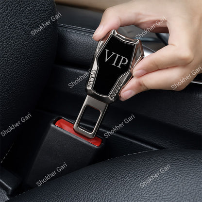 Car Vip Seat Belt Buckle And Clip 2 In 1 Pcs