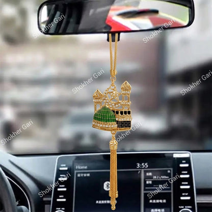 Car Hanging Arabic Showpiece Design 1