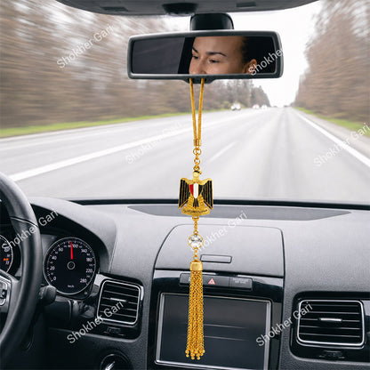 Car Arabic Design 5 Allahu Hanging Showpiece