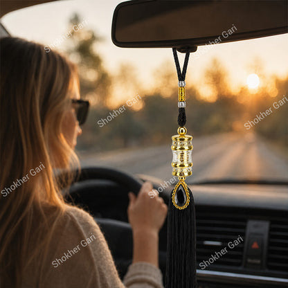 Car Arabic Design 12 Allahu Hanging Showpiece