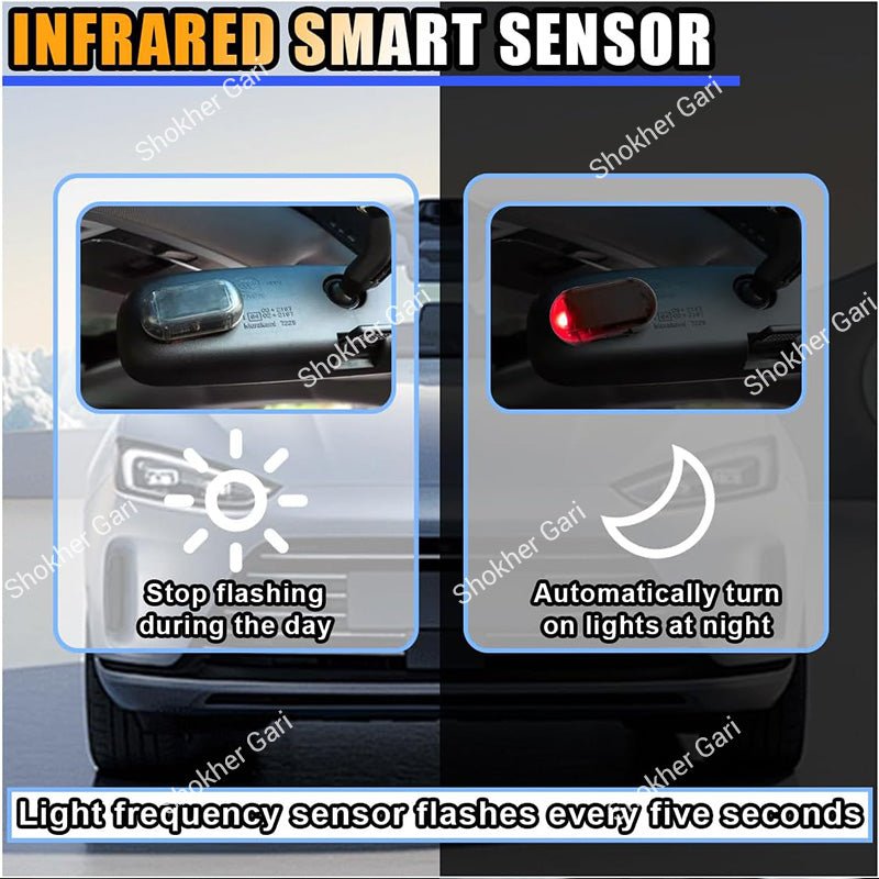 Car Simulation Anti Theft Lamp
