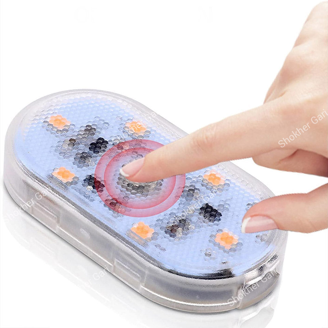 Car 2PCS Portable LED Lights Rechargeable Touch No Remote