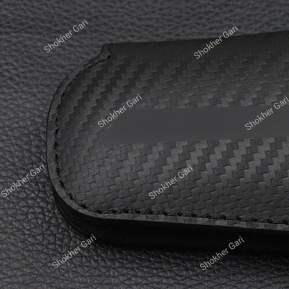 Car Mercedes Benz Pu leather Carbon Key Cover Case Bag