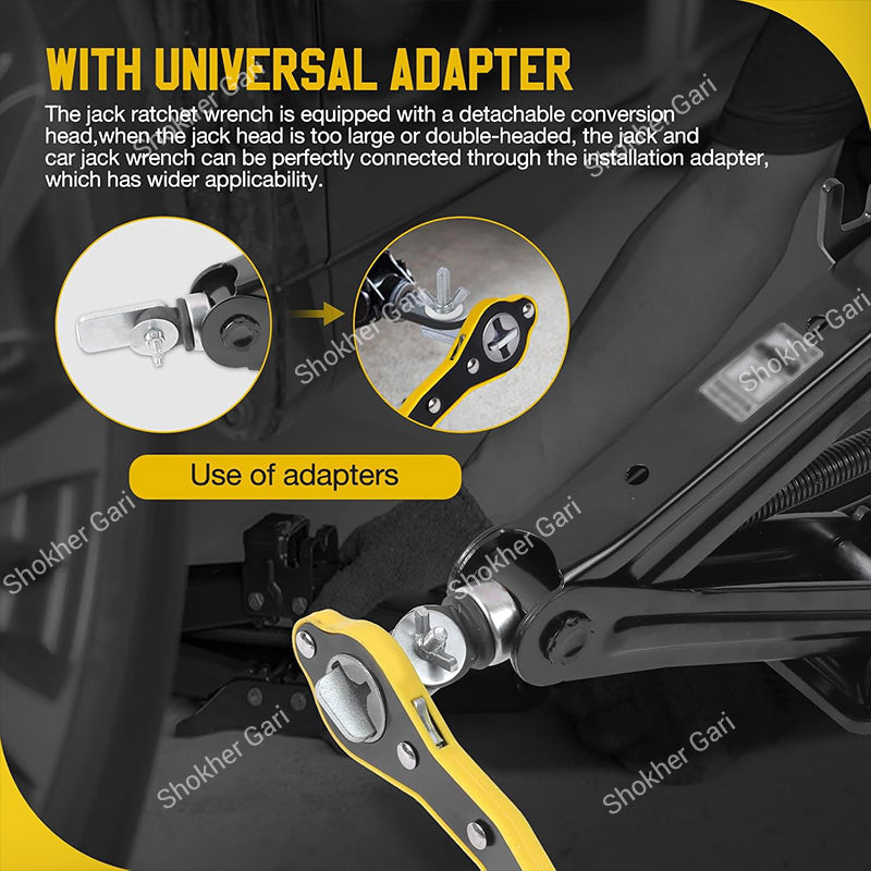 Car Jack Wrench With Long Handle Scissor Jack