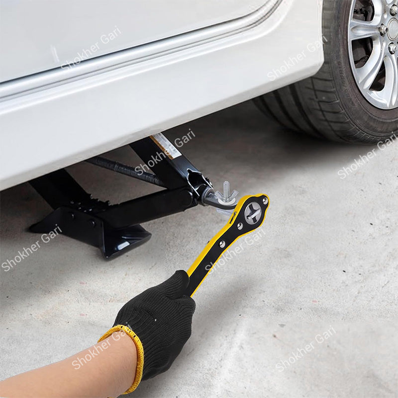 Car Jack Wrench With Long Handle Scissor Jack