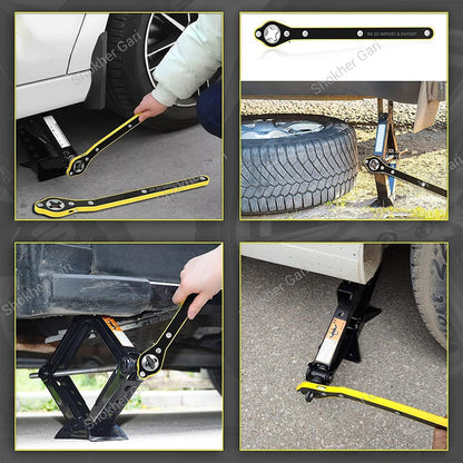 Car Jack Wrench With Long Handle Scissor Jack