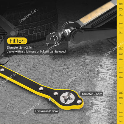 Car Jack Wrench With Long Handle Scissor Jack