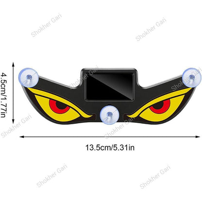 Devil Eye Solar LED Car Window Warning Light – Motion Sensor Type C 1 Pc