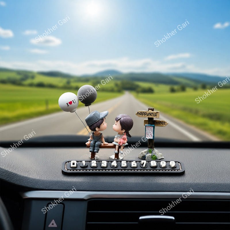 Car Dashboard Cute Doll Cartoon Showpiece High Quality