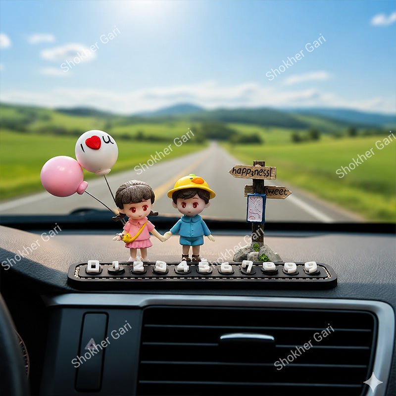 Car Dashboard Cute Doll Cartoon Showpiece High Quality