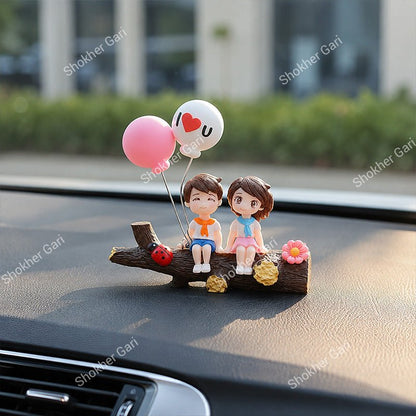 Car Dashboard Cute Doll Cartoon Showpiece High Quality