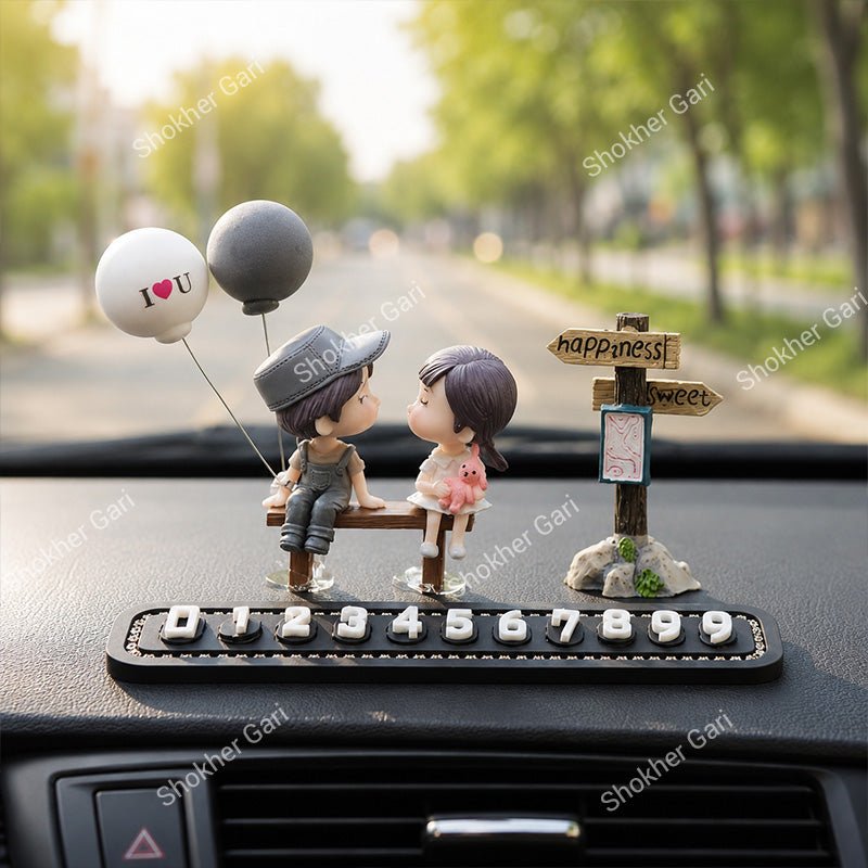Car Dashboard Cute Doll Cartoon Showpiece High Quality