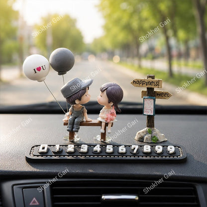 Car Dashboard Cute Doll Cartoon Showpiece High Quality