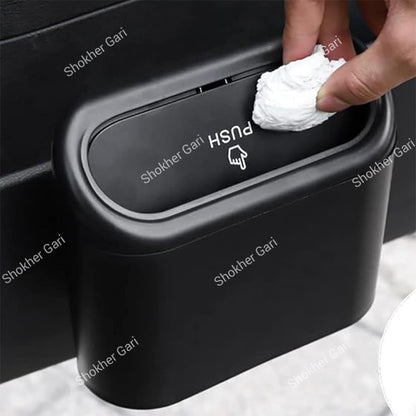 1pcs Car Trash Can Multifunctional Folding Car Dustbin Garbage Organizer