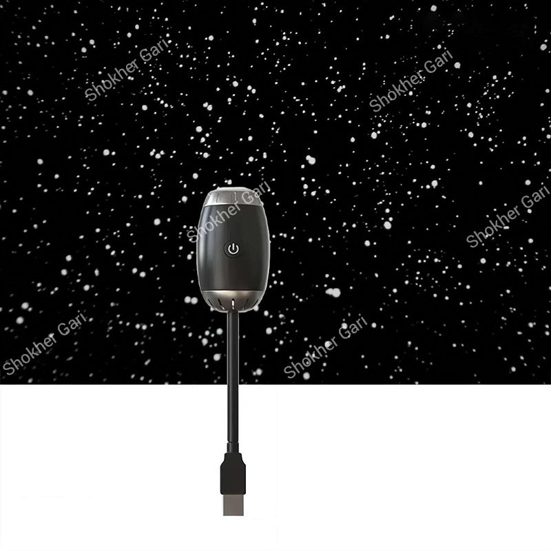 Car & Home USB Light Projector  Galaxy Projector & LED Night Light