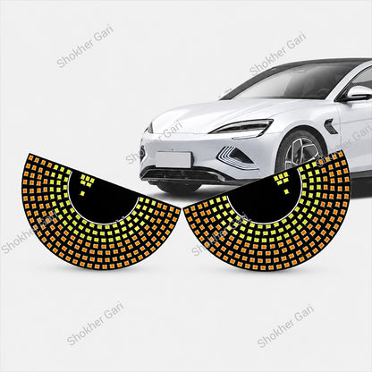 Car Glass Devil Eyes Light  USB System 11 Modes