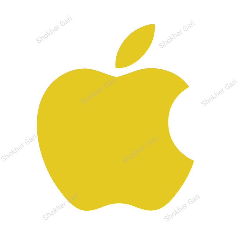Car Apple Logo Inspired Stickers Back Glass