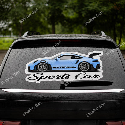 Car Sports Back Glass Big Sticker