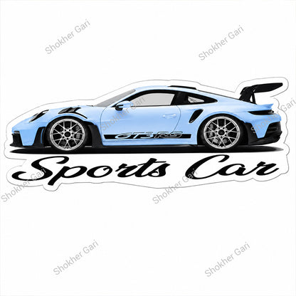 Car Sports Back Glass Big Sticker