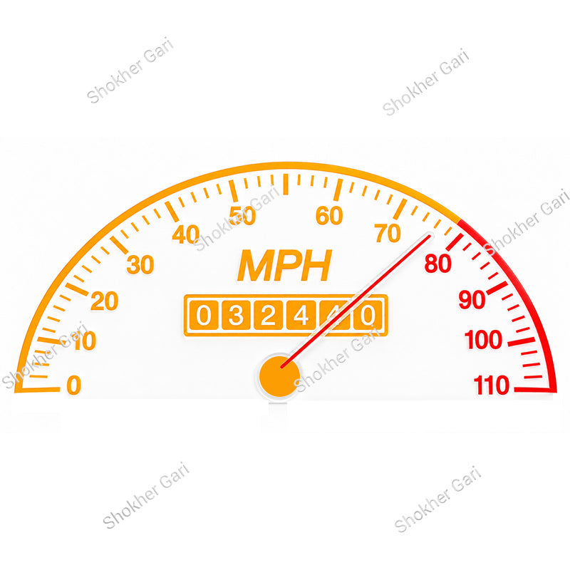 Car Back Glass Meter Sticker