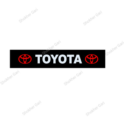 Car Front Glass Toyota Logo Stickers