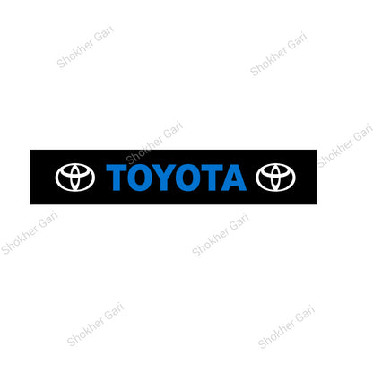 Car Front Glass Toyota Logo Stickers