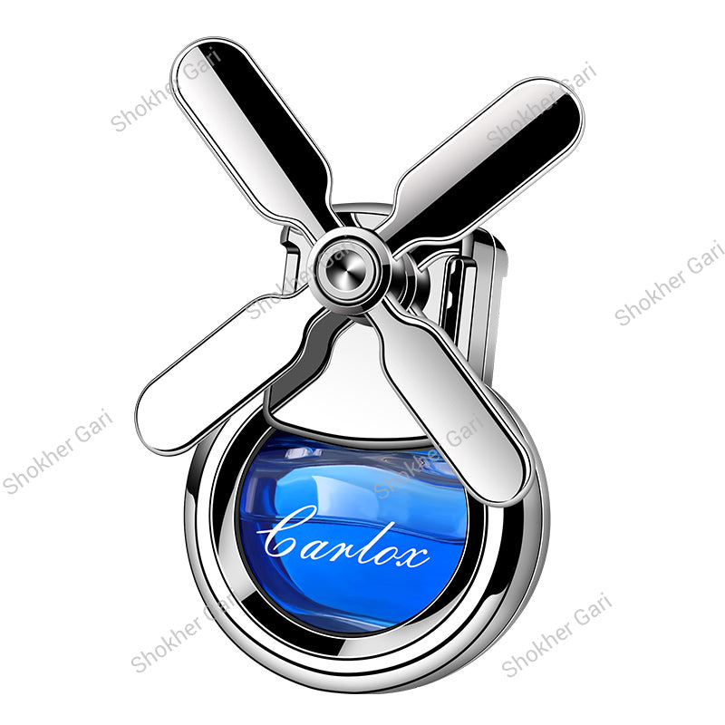 Car Ac Air Freshener Diffuser For Air Vents With Fan Odor