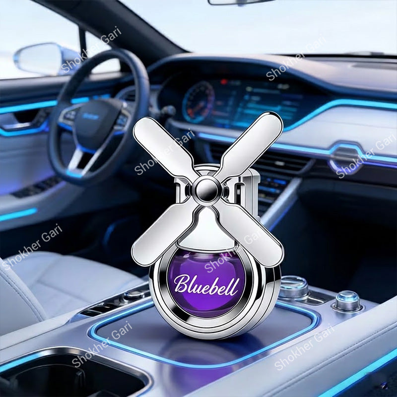 Car Ac Air Freshener Diffuser For Air Vents With Fan Odor