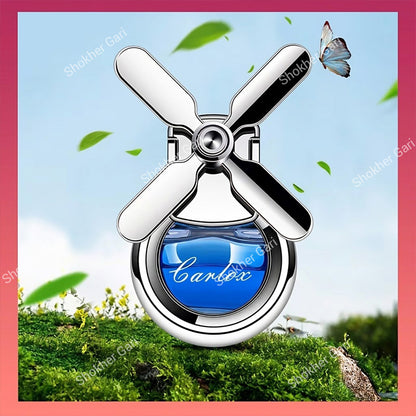 Car Ac Air Freshener Diffuser For Air Vents With Fan Odor