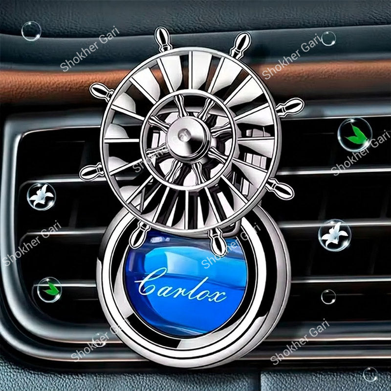 Car Ac Air Freshener  Diffuser For Air Vents With Fan Design 2