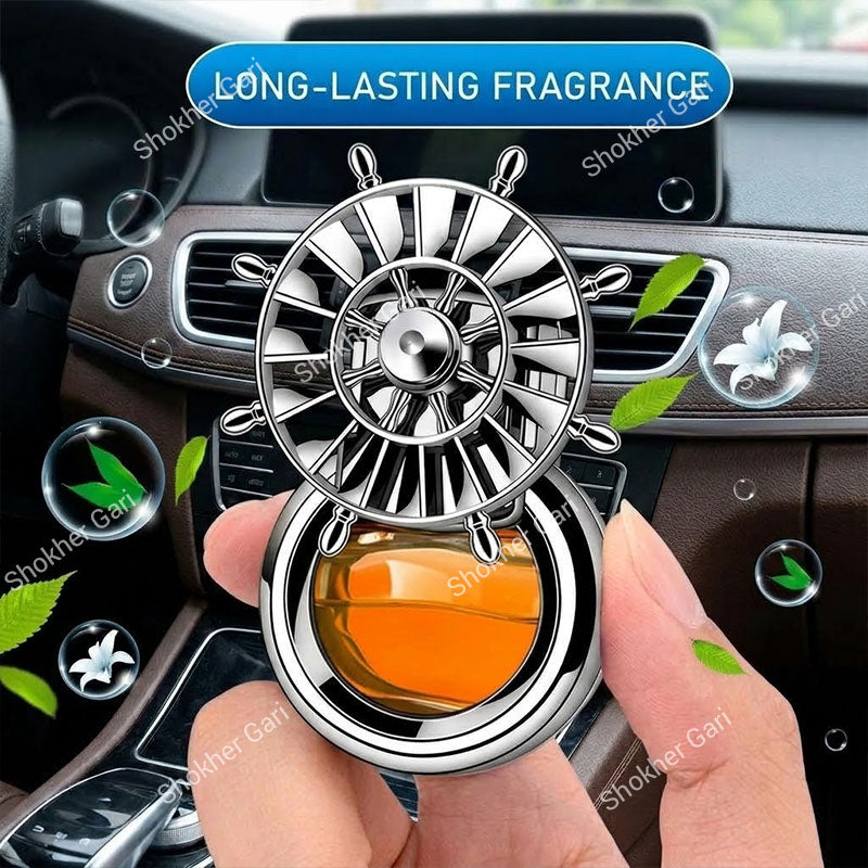 Car Ac Air Freshener  Diffuser For Air Vents With Fan Design 2
