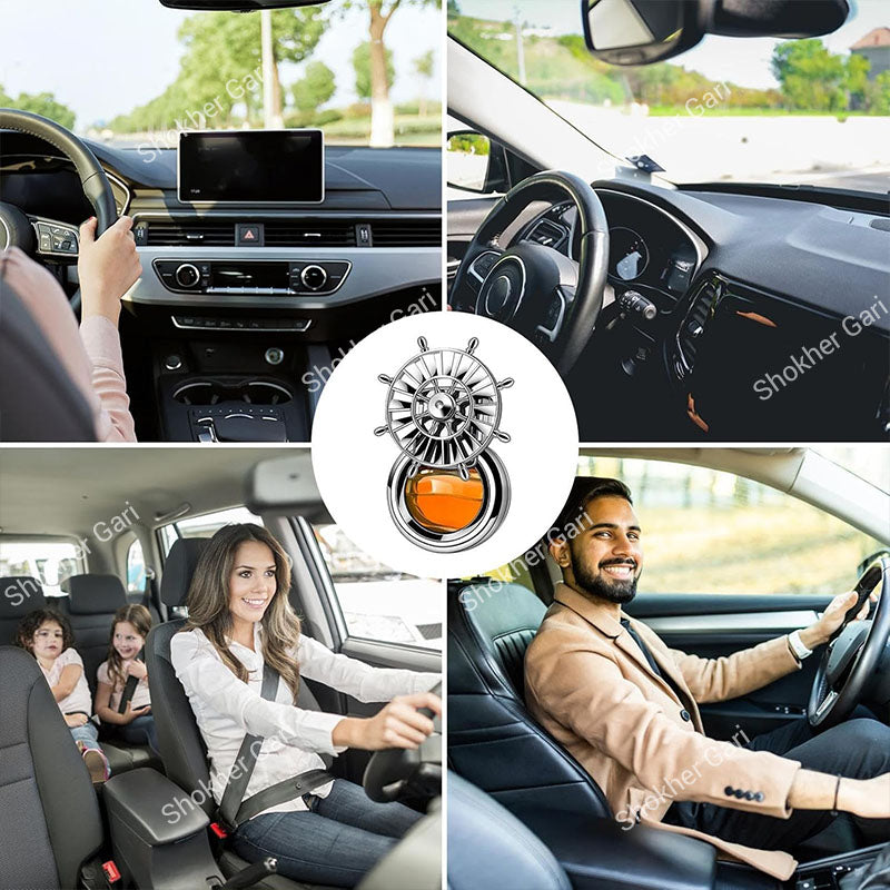 Car Ac Air Freshener  Diffuser For Air Vents With Fan Design 2