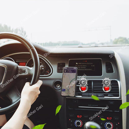 Car Ac Air Freshener  Diffuser For Air Vents With Fan Design 2