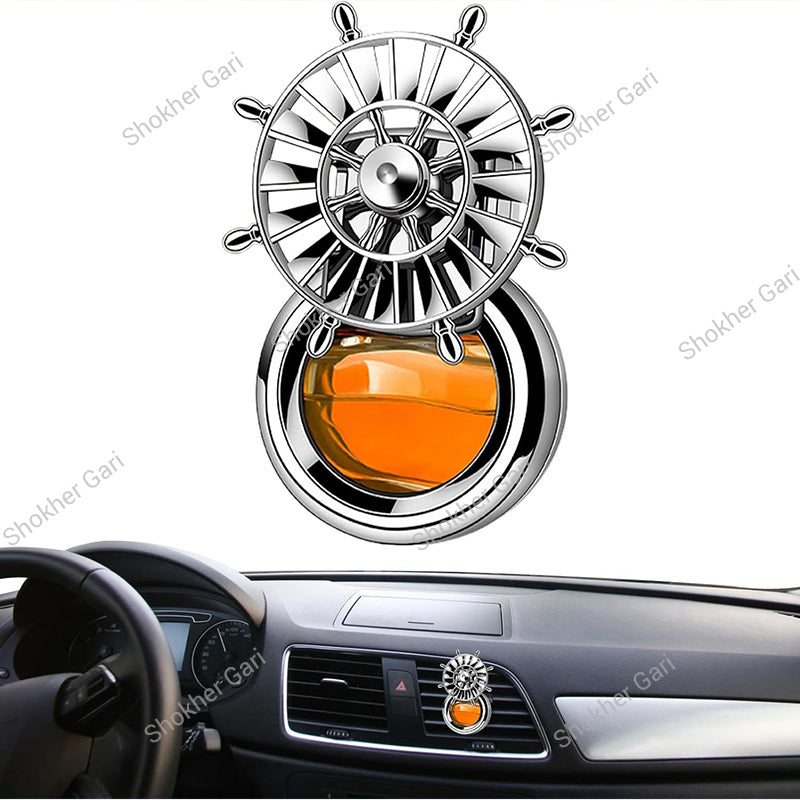 Car Ac Air Freshener  Diffuser For Air Vents With Fan Design 2