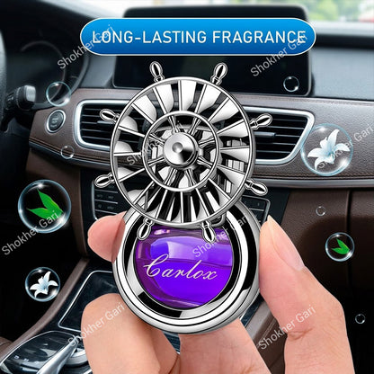 Car Ac Air Freshener  Diffuser For Air Vents With Fan Design 2