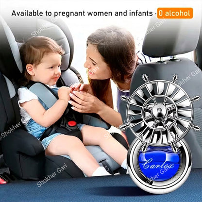 Car Ac Air Freshener  Diffuser For Air Vents With Fan Design 2