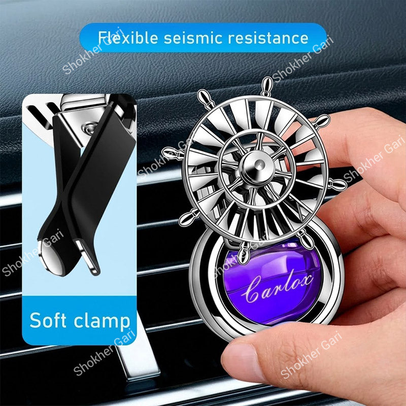 Car Ac Air Freshener  Diffuser For Air Vents With Fan Design 2