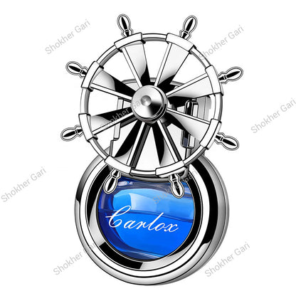 Car Ac Air Freshener  Diffuser For Air Vents With Fan Design 2