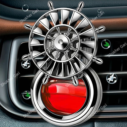 Car Ac Air Freshener  Diffuser For Air Vents With Fan Design 2