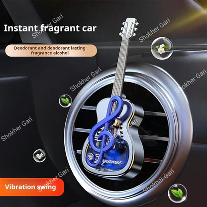 Car Guitar Perfume Ac  Freshener Long Lasting Fragrance