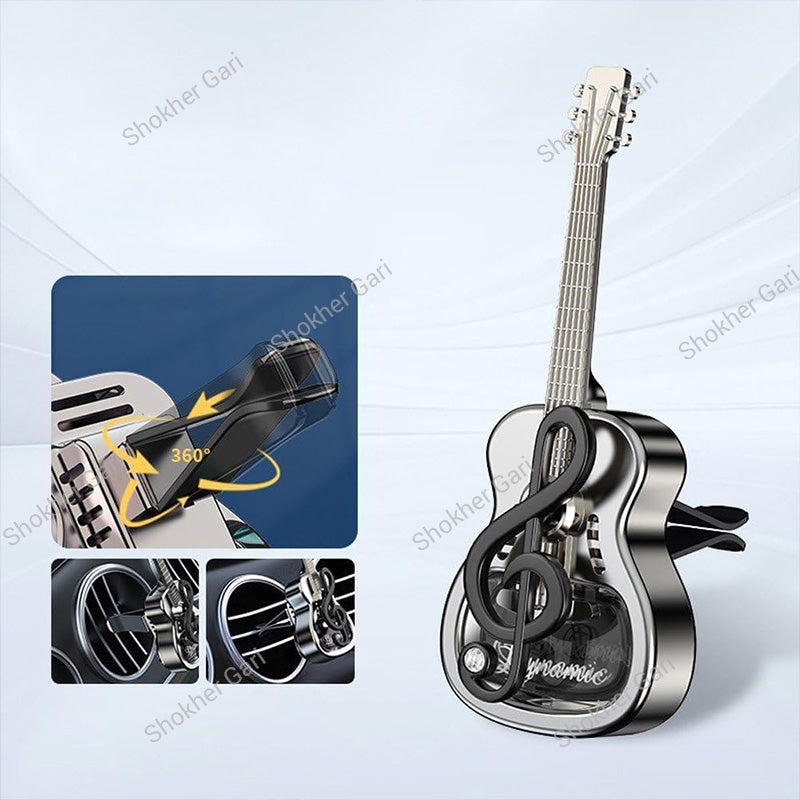 Car Guitar Perfume Ac  Freshener Long Lasting Fragrance
