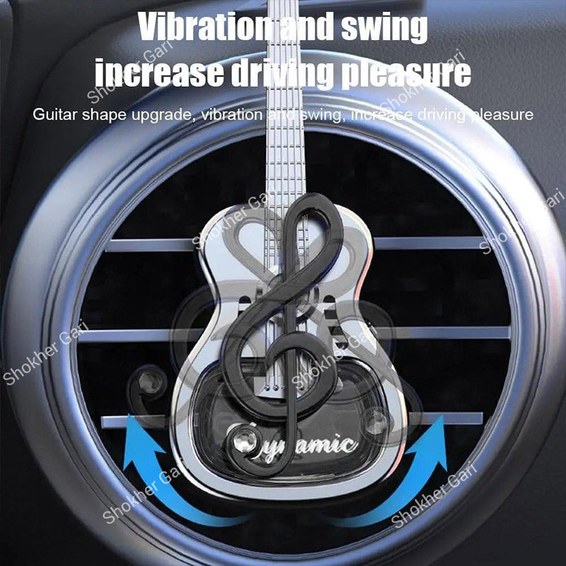 Car Guitar Perfume Ac  Freshener Long Lasting Fragrance