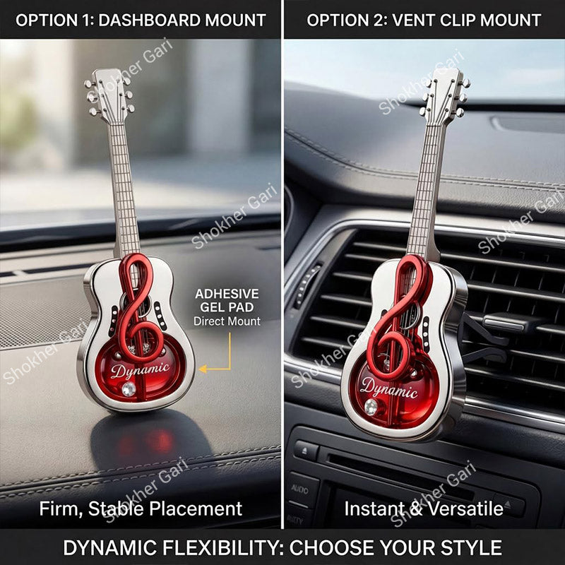 Car Guitar Perfume Ac  Freshener Long Lasting Fragrance