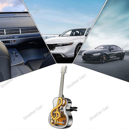 Car Guitar Perfume Ac  Freshener Long Lasting Fragrance