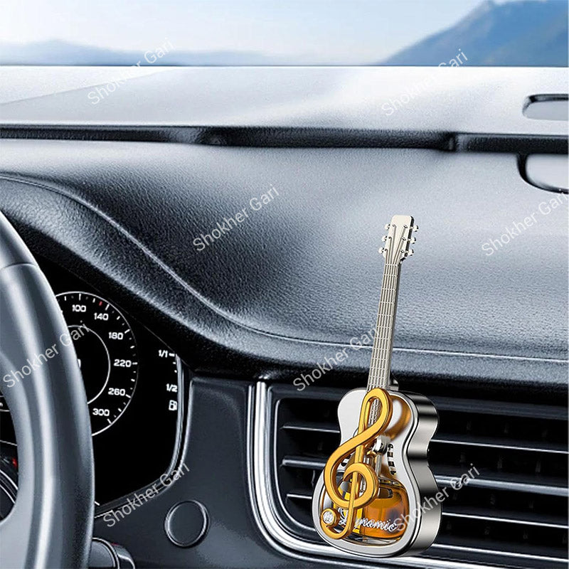Car Guitar Perfume Ac  Freshener Long Lasting Fragrance